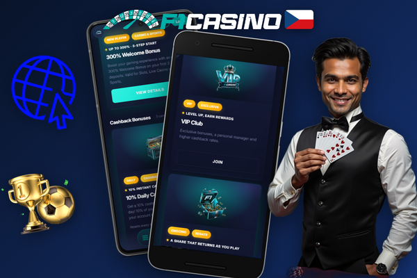 F1 Casino bonus bez vkladu — mobilní pokladna s polem pro promo kód a tlačítkem pro vložení