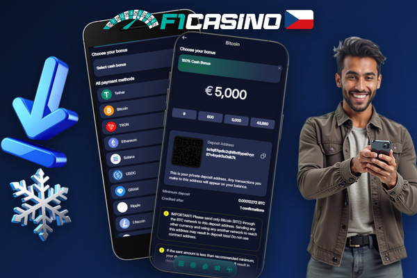 Živý chat F1 Casino – pomoc s vkladem od operátora kdykoliv